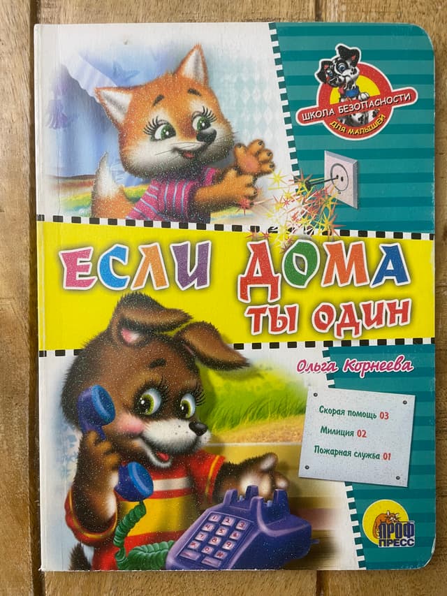 Если дома ты один. Школа безопасности для малышей
